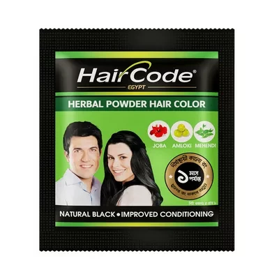 HairCode Egypt Herbal Powder Hair Color (Black)